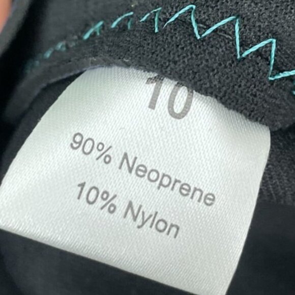 Vofiw Full Body Swimsuit Youth Kids Black Blue Zipper Back Size 10 - Picture 13 of 13